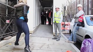 Hot girl pissing in London England